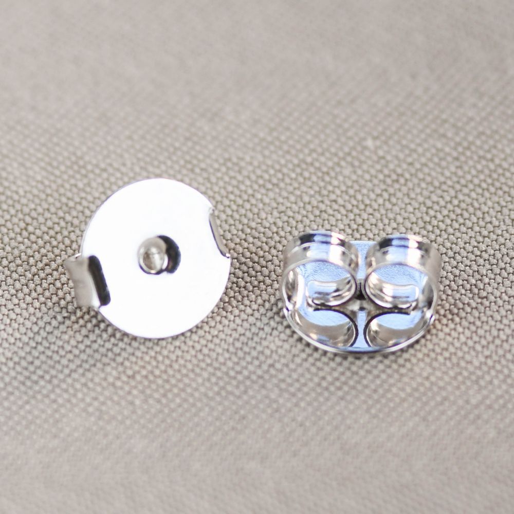 Tarraxa Ródio Borboleta Grande 1 Par