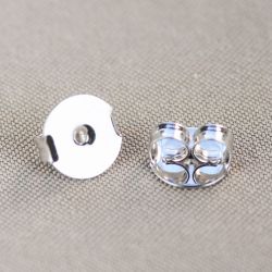 Tarraxa Ródio Borboleta Grande 1 Par