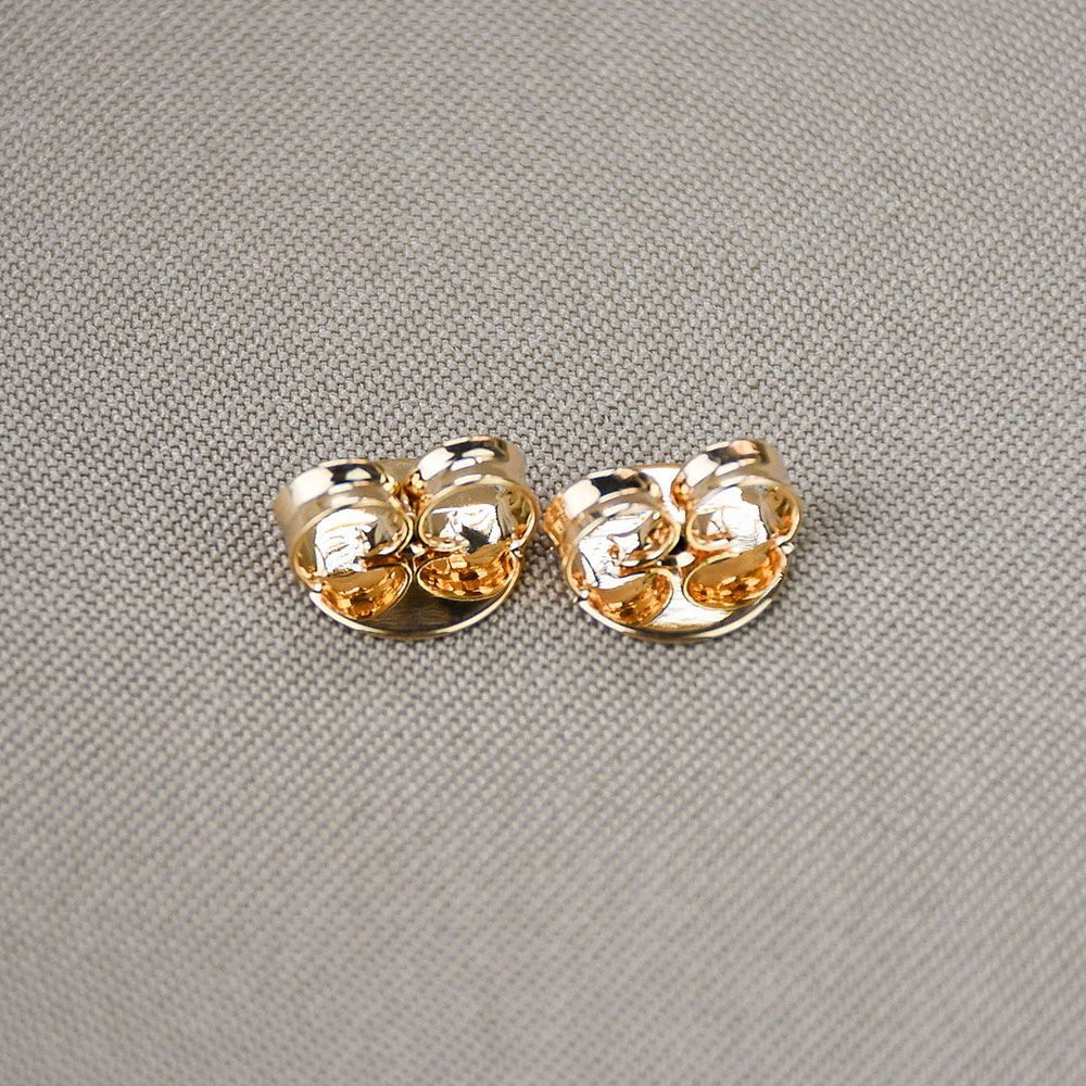 Tarraxa Dourada Borboleta Grande 1 Par